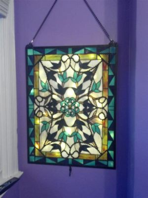 How to Display Stained Glass on Wall: A Symphony of Light and Shadows